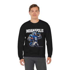 Indiana Polis Football Crewneck Sweatshirt