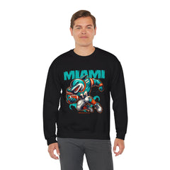 Miami Football Crewneck Sweatshirt