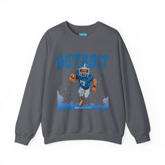 Detroit Football Crewneck Sweatshirt