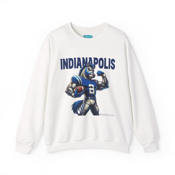 Indiana Polis Football Crewneck Sweatshirt