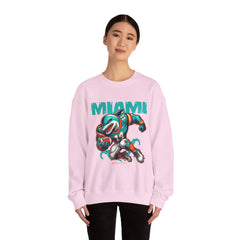 Miami Football Crewneck Sweatshirt