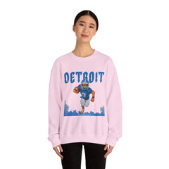 Detroit Football Crewneck Sweatshirt