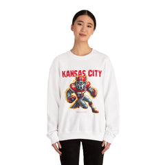 Kansas City Football Crewneck Sweatshirt V2