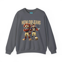 New Orleans Football Crewneck Sweatshirt