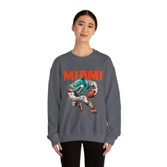 Miami Football Crewneck Sweatshirt V2