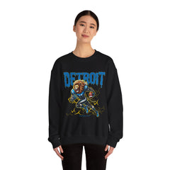 Detroit Football Crewneck Sweatshirt V2