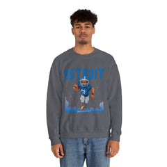 Detroit Football Crewneck Sweatshirt