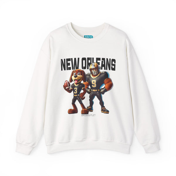 New Orleans Football Crewneck Sweatshirt V2
