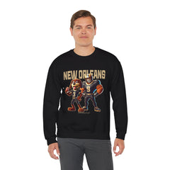 New Orleans Football Crewneck Sweatshirt V2