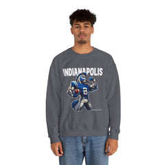 Indiana Polis Football Crewneck Sweatshirt
