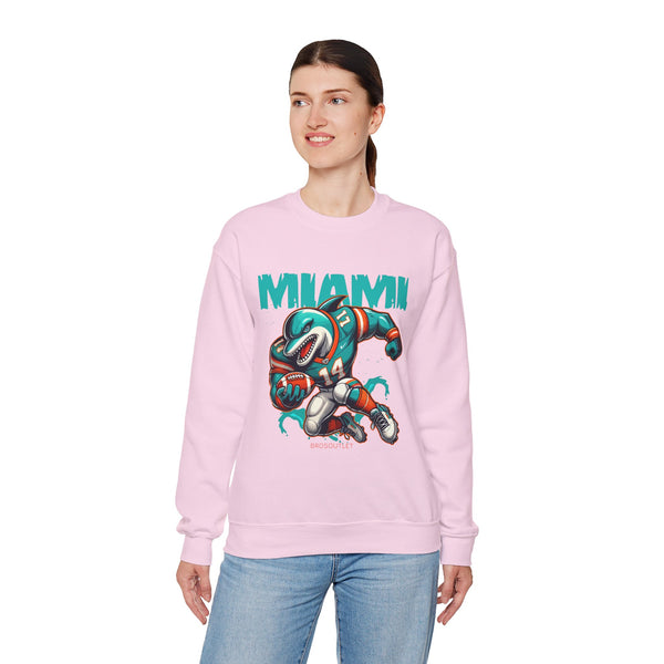 Miami Football Crewneck Sweatshirt
