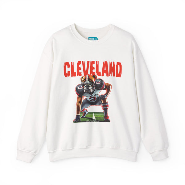 Cleveland Football Crewneck Sweatshirt
