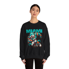 Miami Football Crewneck Sweatshirt