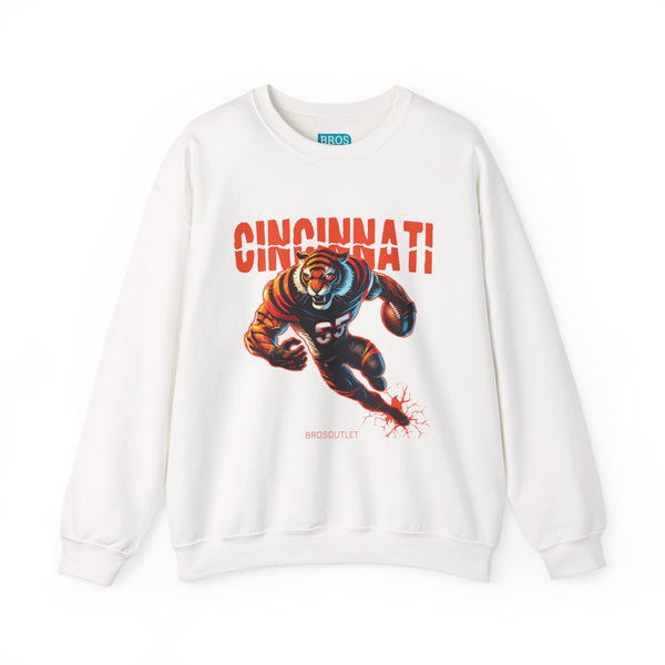 Cincinnati Football Crewneck Sweatshirt V2