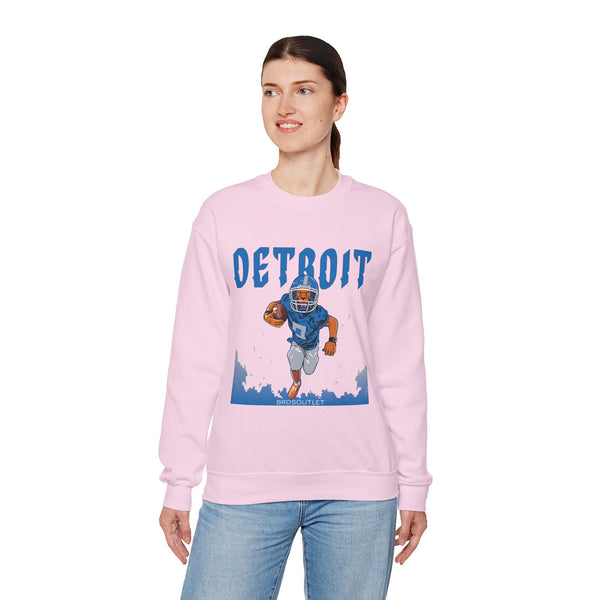 Detroit Football Crewneck Sweatshirt