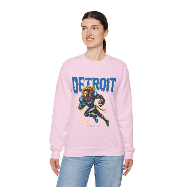 Detroit Football Crewneck Sweatshirt V2