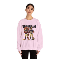 New Orleans Football Crewneck Sweatshirt
