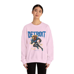 Detroit Football Crewneck Sweatshirt V2