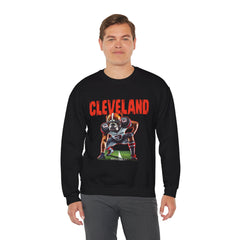 Cleveland Football Crewneck Sweatshirt
