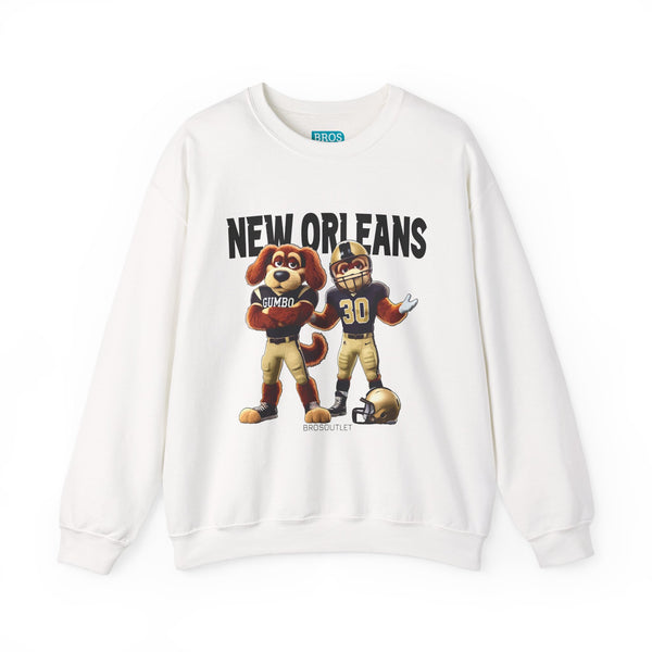 New Orleans Football Crewneck Sweatshirt