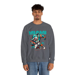 Miami Football Crewneck Sweatshirt