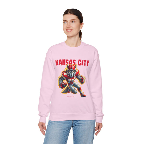 Kansas City Football Crewneck Sweatshirt V2